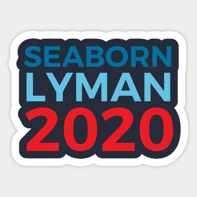 Seaborn Lyman 2020 Election The West Wing Sam Seaborn Josh Lyman Sticker by nerdydesigns